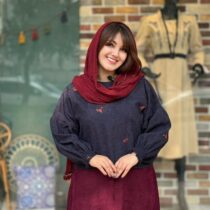 کراپ گلاره سورمه ای