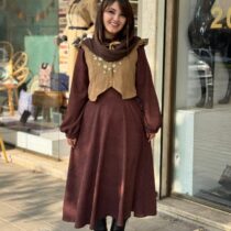 ست هانا کبریتی قهوه ای نسکافه ی