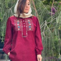 مانتو یلدا مشکی (کپی)