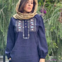 مانتو یلدا سورمه ای