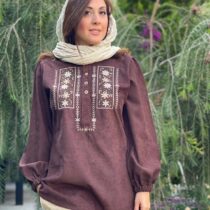 مانتو یلدا قهوه ای