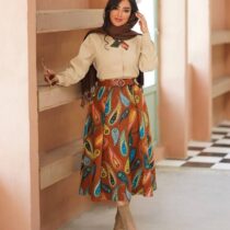 ست نارگل قهوه ای