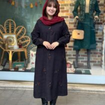 پیراهن شکیبا کبریتی مشکی