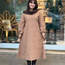 پیراهن شمیم کبریتی نسکافه ای