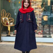 ست دو تیکه هانا سورمه ای پاییزه