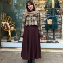 کت و سارافون ژانت قهوه ای نسکافه ای