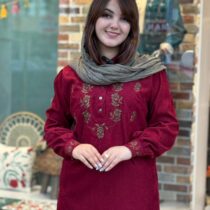 مانتو مانیدا کبریتی زرشکی