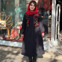 ست آهو گل قرمز درشت