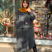 پالتو شالی روناک طوسی