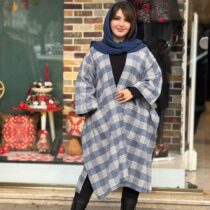 پانچ جلوباز سفید آبی چهارخونه