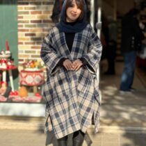 پانچ جلوباز چهار خونه سورمه ای شیری