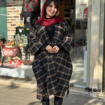 پانچ جلوباز مشکی نسکافه ای چهارخونه