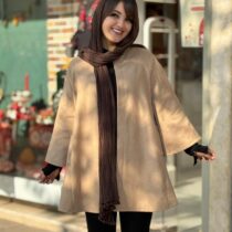 پالتو عروسکی کرم نسکافه ای