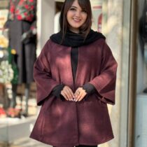 پالتو عروسکی عنابی