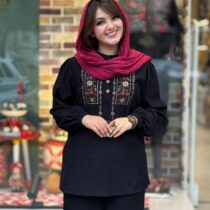 مانتو یلدا مشکی