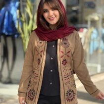 کت و شومیز انار مشکی نسکافه ای