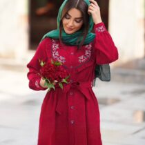 پیراهن آلیا قرمز