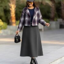 ست لارین طوسی زرشکی