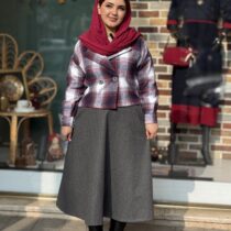 ست لارین طوسی زرشکی