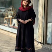 پیراهن نیلوفر مشکی