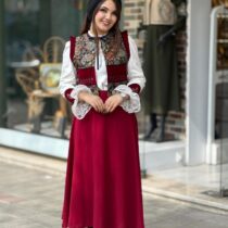 ست سه تیکه جیران زرشکی