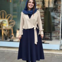 کت و سارافون ساغر کرم سورمه ای