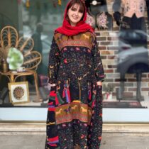 پیراهن آیگل طرح اسب زمینه مشکی
