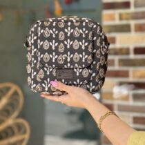 کیف دوشی نورا سبز طرح اشک