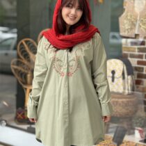 مانتو گلبرگ سدری روشن