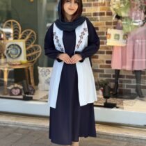 ست شهرزاد سورمه ای آبی