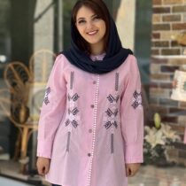 مانتو نیکی صورتی