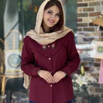 شومیز لاله زرشکی