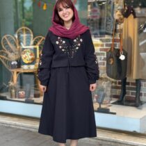 شومیز دامن دلناز مشکی