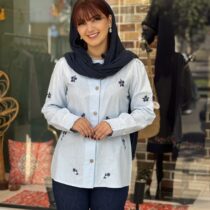 مانتو نهال آبی