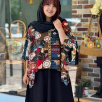 کراپ میم طرح انتزاعی رنگی