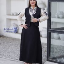ست سه تیکه کلارا مشکی کرم